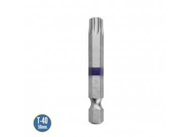 Puntas Largas Destornillador Torx T40 (2 Piezas). Acero S2 al Cromo Vanadio. Puntas Hexagonales, Destorpuntas,