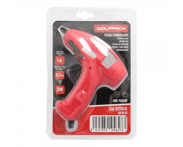 Pistola Termocolante Wolfpack-IDE 20w/ 7,5 mm Pequeña