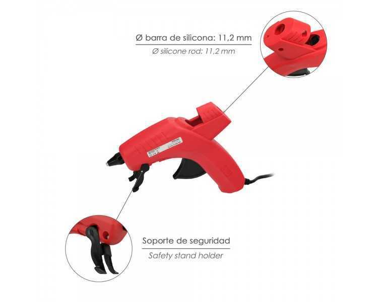 Pistola Termocolante Wolfpack-IDE  80 w. / 11,5 mm Profesional