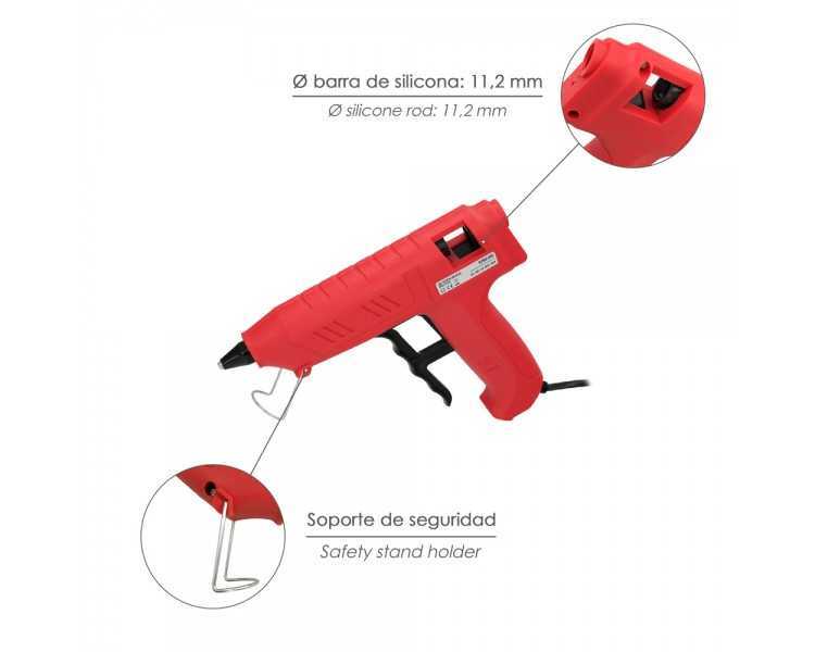 Pistola Termocolante Wolfpack-IDE 100 W. / 11,5 mm. Industrial