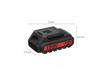 Batería Recambio Wolfpack 20v Li-ion 2ah