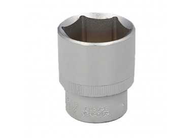 Llave Vaso 1/2" Hexagonal 32 mm. Perfil de 6 caras. Acero Cromo Vanadio, Aristas Redondas