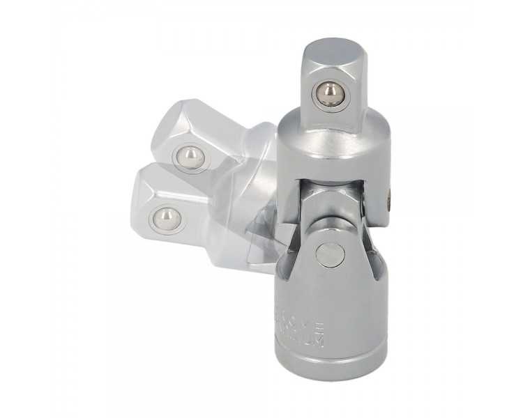 Articulacion Universal  1/2" Acero Cromo Vanadio, Aristas Redondas, Articulación Carraca, Articulacion Cardiana,