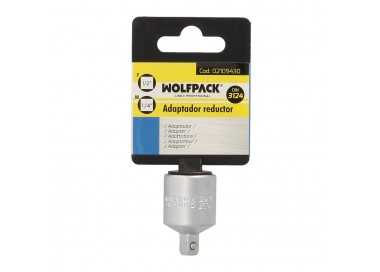 Adaptador Reductor  1/2" Hembra A 1/4" Macho. Acero Cromo Vanadio, Aristas Redondas, Reductor Carraca,