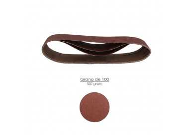 Lija Recambio Banda 75x457 mm. Grano 100 (3 Piezas)
