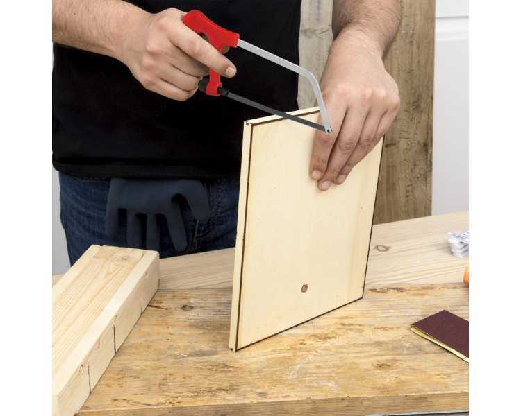 Hoja Segueta / Arco Sierra Marqueteria 155 mm. Fabricada en Acero, 24 TPI. Flexible y Duradera.