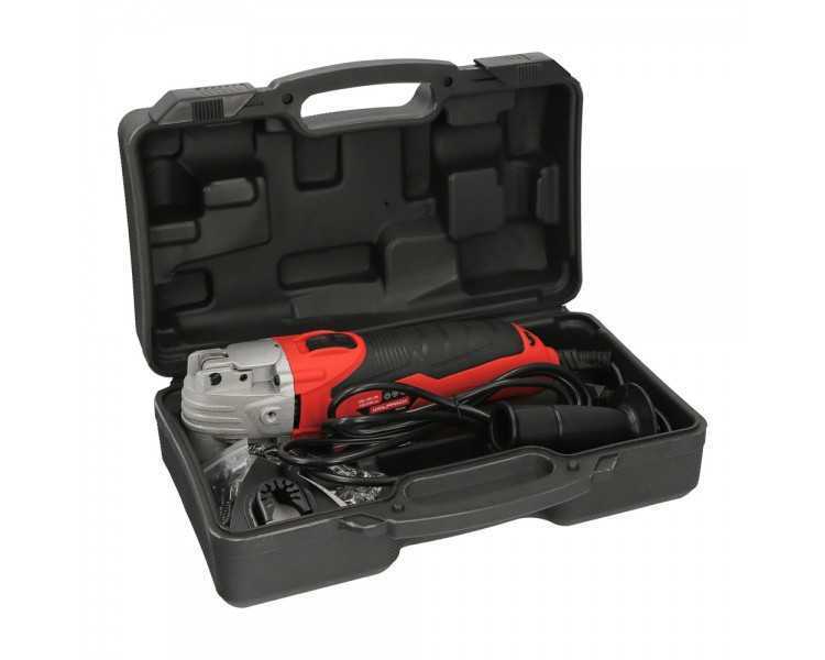 Herramienta Multifuncion Oscilante 300 Watt. Con Accesorios 23.000 R.P.M. Variador Velocidad, Cambio Rapido Hoja, Cortar, Lijar