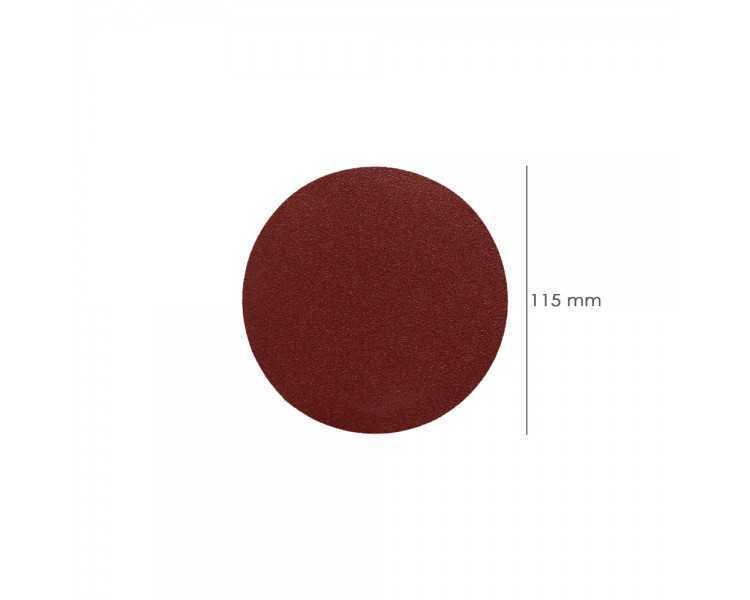 Lija Recambio Velcro Amoladora Ø 115 mm. grano 180 (10 Piezas)