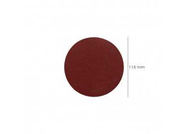 Lija Recambio Velcro Amoladora Ø 115 mm. grano 180 (10 Piezas)