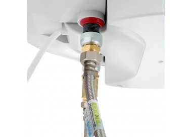 Latiguillo Flexible Reforzado Acero Inoxidable Termo Macho 1/2" - Hembra 1/2" Longitud 400 mm