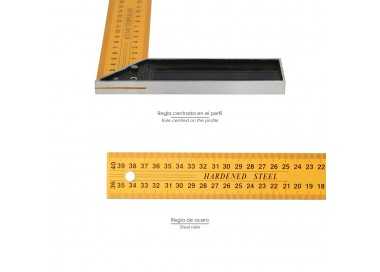 Escuadra Metalica 250 mm. Escuadra Carpintero, Escuadra Construcción,