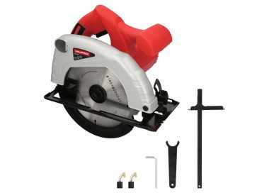 Sierra Circular 1300 Watt. Disco 185 mm. 4.800 RPM Corte a Inglete Con Regulador de Profundidad. Ingletadora, Sierra Madera.
