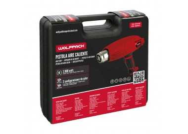 Pistola Aire Caliente 2000 Watt. 2 Potencias Con  Accesorios. Decapador, Pistola Decapar Aire Caliente