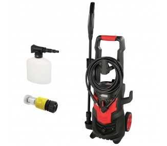 Hidrolimpiadora Alta Presión 135 Bares 1.800 Watt. Con Accesorios. 330 Litros / Hora. Limpiadora de Agua Con Deposito Detergente