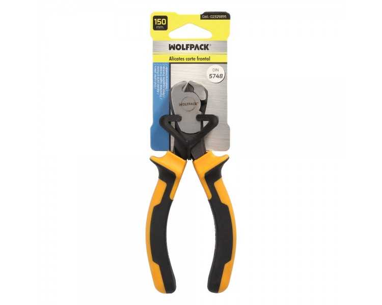 Alicates Corte Frontal 150 mm. Acero DIN 5745. Pelacables, Corta Cables, Pelador Cables,