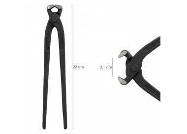 Tenazas Rusas Plus Cromo Vanadio DIN / ISO 9242    9" Tenazas Ferralla, Carpinteria, Construccion