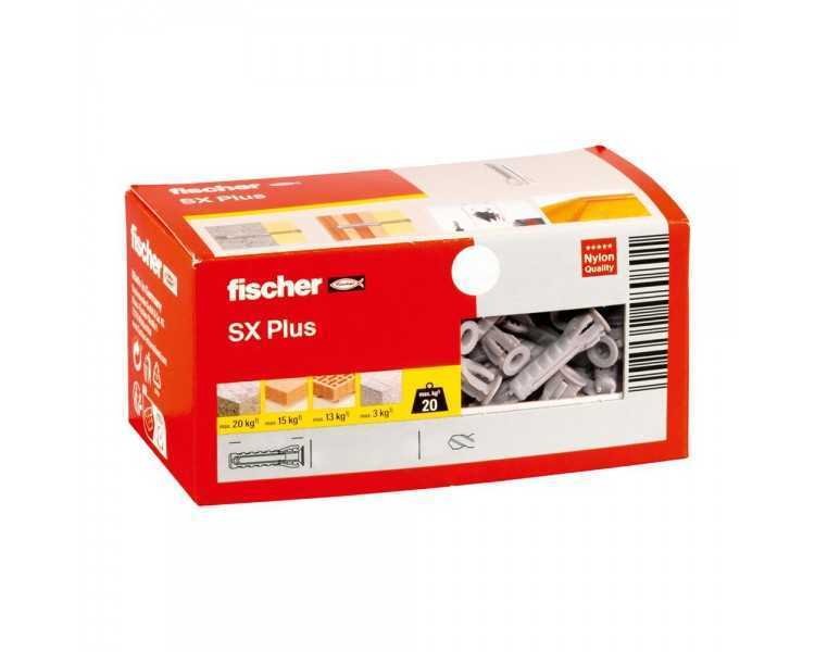 Taco Fischer SX Plus Ø 4 x 20 mm. (Caja de 200 piezas)