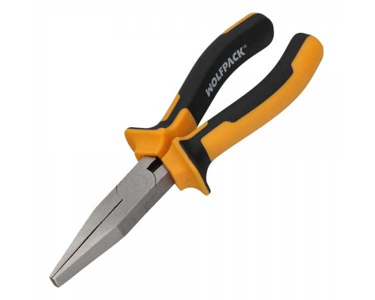 Alicates Boca Plana 150 mm. Acero DIN 5745 Alicates Punta Plana, Alicates Boca Plana Larga,