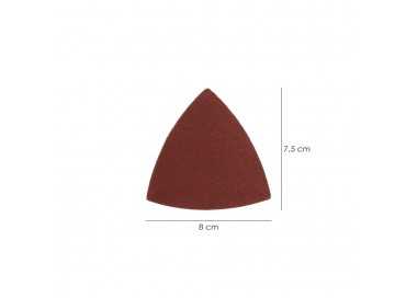 Lija Triangular Para Herramienta Multifuncion. Pack 20 Lijas