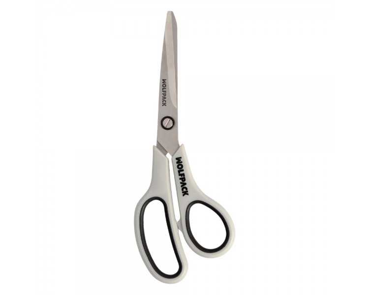 Tijeras Multiuso Acero Inoxidable 7,5" / 180 mm. Hojas Acero Inoxidable, Mango Comodo y Suave