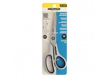 Tijeras Multiuso Acero Inoxidable 7,5" / 180 mm. Hojas Acero Inoxidable, Mango Comodo y Suave