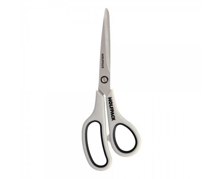 Tijeras Multiuso Acero Inoxidable 8,5" / 220 mm. Hojas Acero Inoxidable, Mango Comodo y Suave