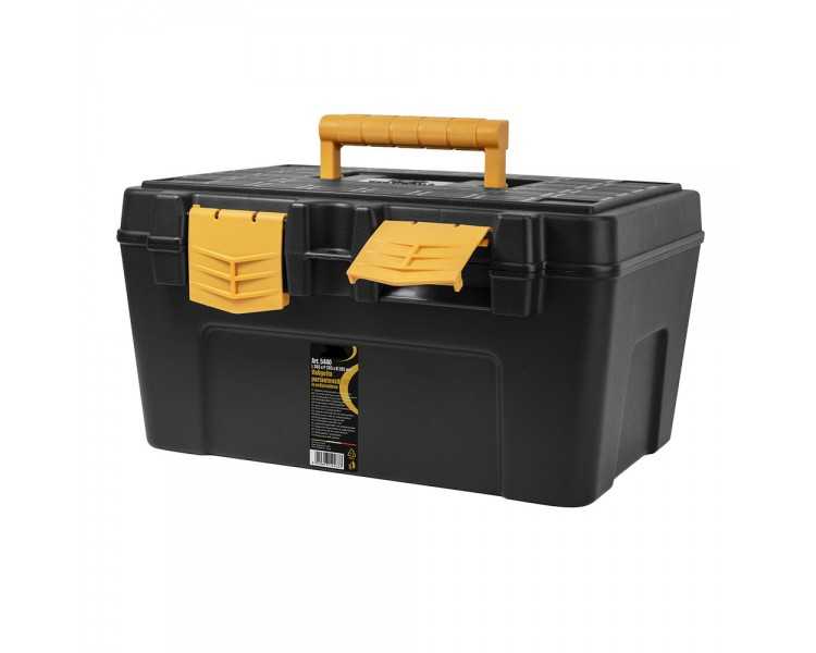 Caja Herramientas Polipropileno 385x285x205 mm. Caja Almacenaje, Malentin Organizador, Organizador Plastico