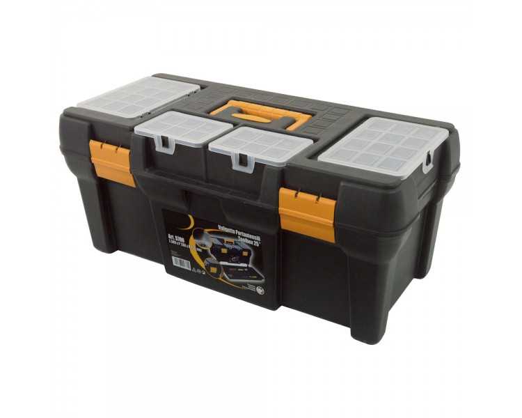 Caja Herramientas Polipropileno  580x280x250 mm. Caja Almacenaje, Malentin Organizador, Organizador Plastico