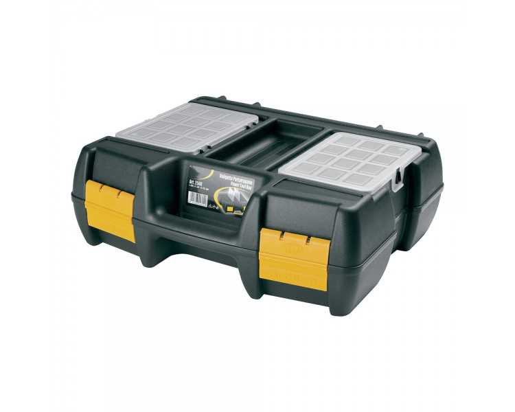 Maletin Electroportatiles 400x340x133 mm. Caja Almacenaje, Malentin Organizador, Organizador Plastico