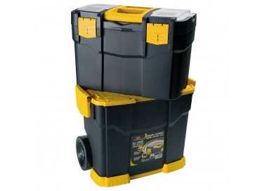 Carro Portaherramientas / Maletín De Herramientas Con Ruedas 460x280x665 mm. Caja Almacenaje, Malentin Organizador