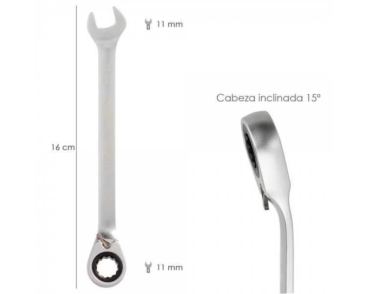 Llave Combinada Con Carraca 11 mm. DIN 3113