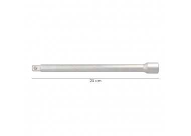 Alargadera Llave De Vaso Cuadradillo 1/2" Longitud 250 mm. Acero Cromo Vanadio
