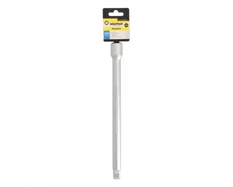Alargadera Llave De Vaso Cuadradillo 1/2" Longitud 250 mm. Acero Cromo Vanadio