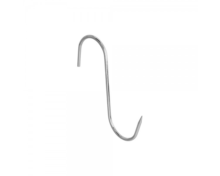 Gancho Carnicero Inoxidable Nº 2 De 120 x 5 mm. Gancho Para Productos Carnicos.