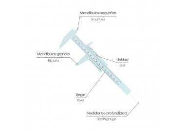 Calibre Plastico 150mm.