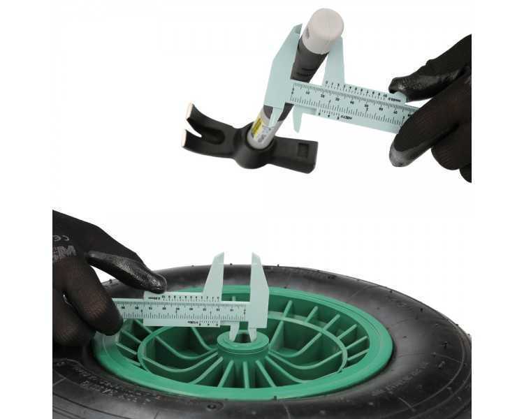 Calibre Plastico 150mm.