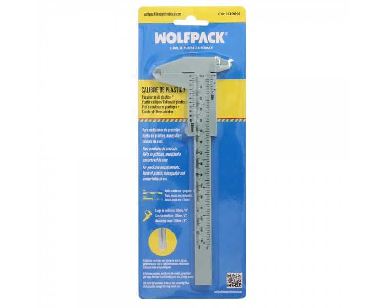 Calibre Plastico 150mm.