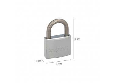 Candado Inoxidable Arco Normal  30mm.