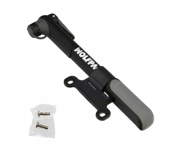 Bomba Para Bicicletas, Inflador Para Bicicleta, Bomba Patinete. Valvulas Schrader, Dunlop y Presta 8 Bares, Con soporte Bici