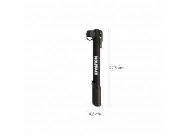 Bomba Para Bicicletas, Inflador Para Bicicleta, Bomba Patinete. Valvulas Schrader, Dunlop y Presta 8 Bares, Con soporte Bici