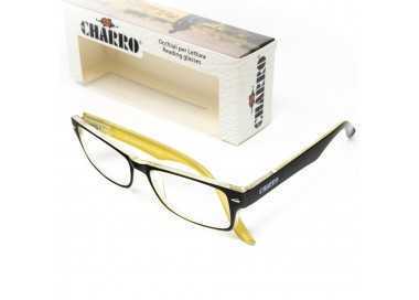 Gafas Lectura Kansas Negro / Amarillo. Aumento +1,0 Gafas De Vista, Gafas De Aumento, Gafas Visión Borrosa