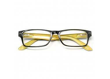 Gafas Lectura Kansas Negro / Amarillo. Aumento +1,0 Gafas De Vista, Gafas De Aumento, Gafas Visión Borrosa