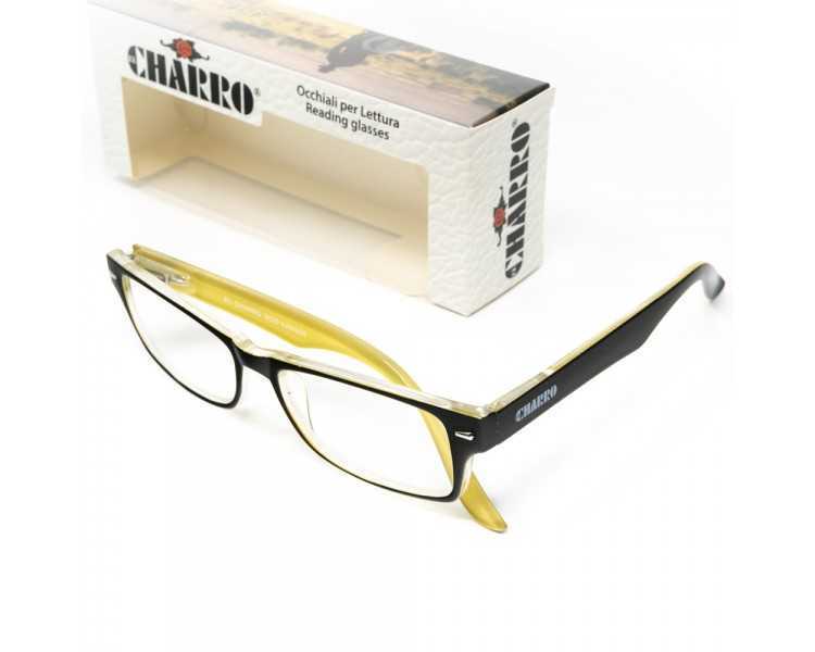 Gafas Lectura Kansas Negro / Amarillo. Aumento +2,0 Gafas De Vista, Gafas De Aumento, Gafas Visión Borrosa