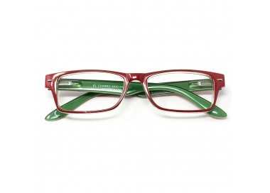 Gafas Lectura Kansas Rojo / Verde. Aumento +2,0 Gafas De Vista, Gafas De Aumento, Gafas Visión Borrosa