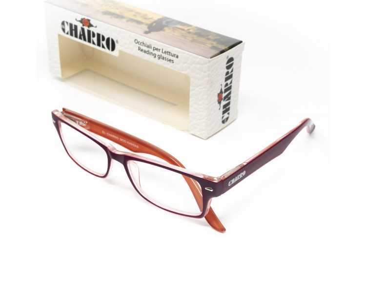 Gafas Lectura Kansas Morado / Naranja. Aumento +2,0 Gafas De Vista, Gafas De Aumento, Gafas Visión Borrosa
