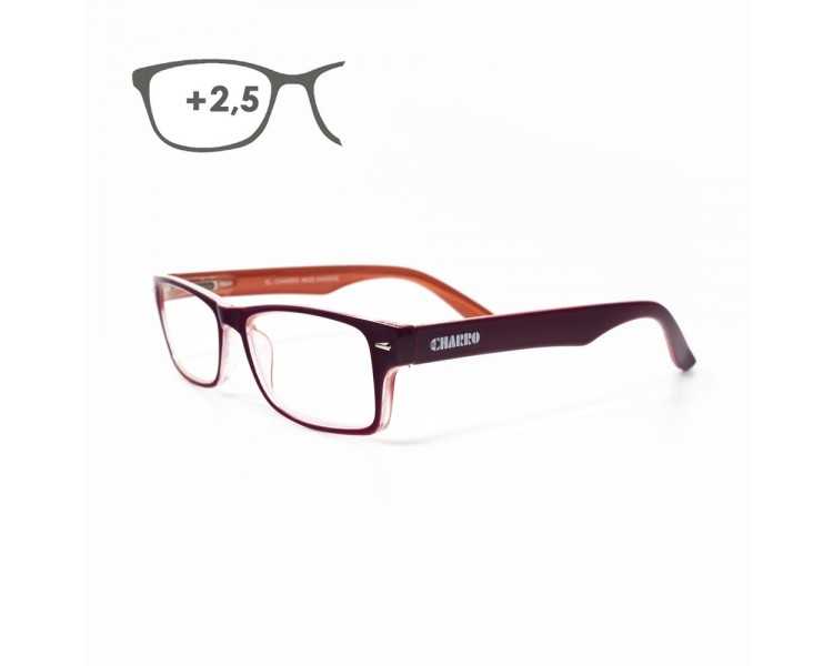 Gafas Lectura Kansas Morado / Naranja. Aumento +2,5 Gafas De Vista, Gafas De Aumento, Gafas Visión Borrosa