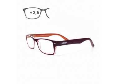 Gafas Lectura Kansas Morado / Naranja. Aumento +2,5 Gafas De Vista, Gafas De Aumento, Gafas Visión Borrosa