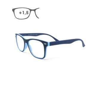 Gafas Lectura Illinois Azules. Aumento +1,5 Gafas De Vista, Gafas De Aumento, Gafas Visión Borrosa