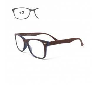 Gafas Lectura Illinois Rojas Aumento +2,0 Gafas De Vista, Gafas De Aumento, Gafas Visión Borrosa