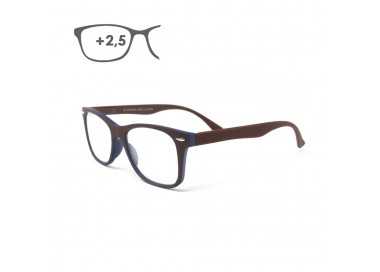 Gafas Lectura Illinois Rojas Aumento +2,5 Gafas De Vista, Gafas De Aumento, Gafas Visión Borrosa